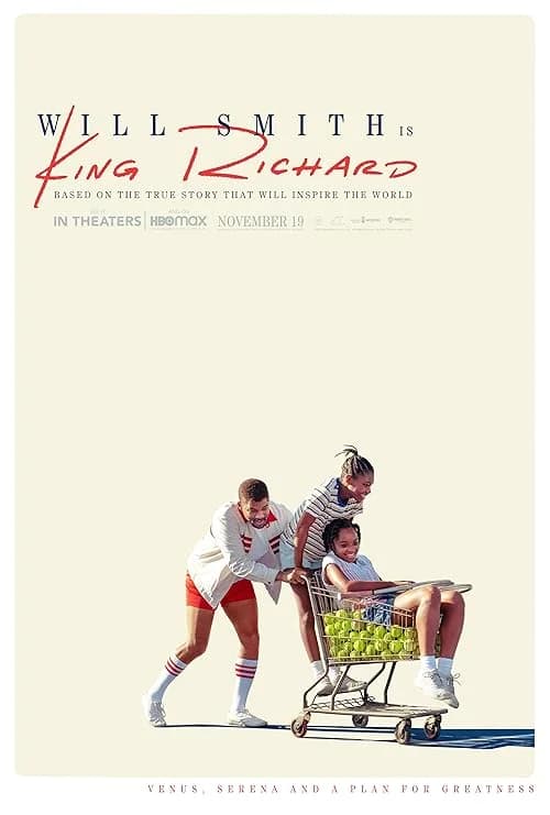 King Richard film posteri