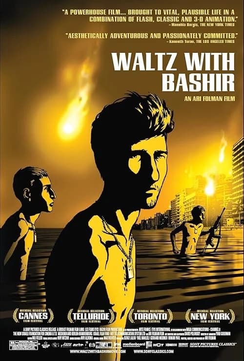 Waltz with Bashir film posteri